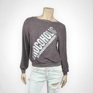 WILDFOX Small Chocoholic Sweatshirt Casual‎